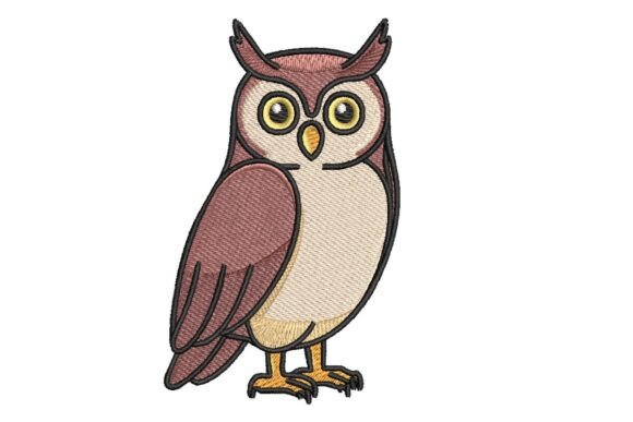 Forest Owl Embroidery